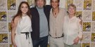 Jeff Bridges, Brenton Thwaites, Odeya Rush, Lois Lowry auf der Comic-Con 2014